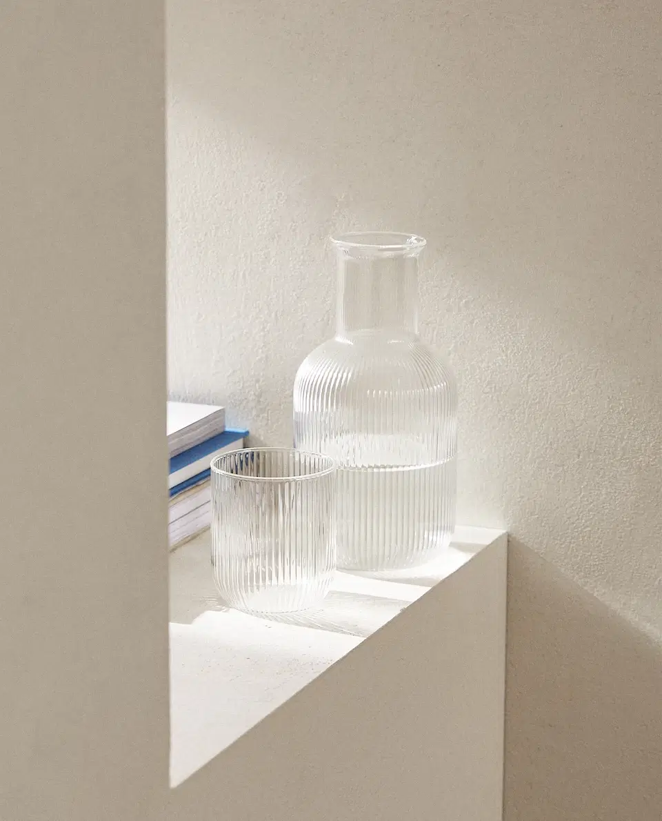 Zara, Borosilicate Night Glass Set, €22.99
