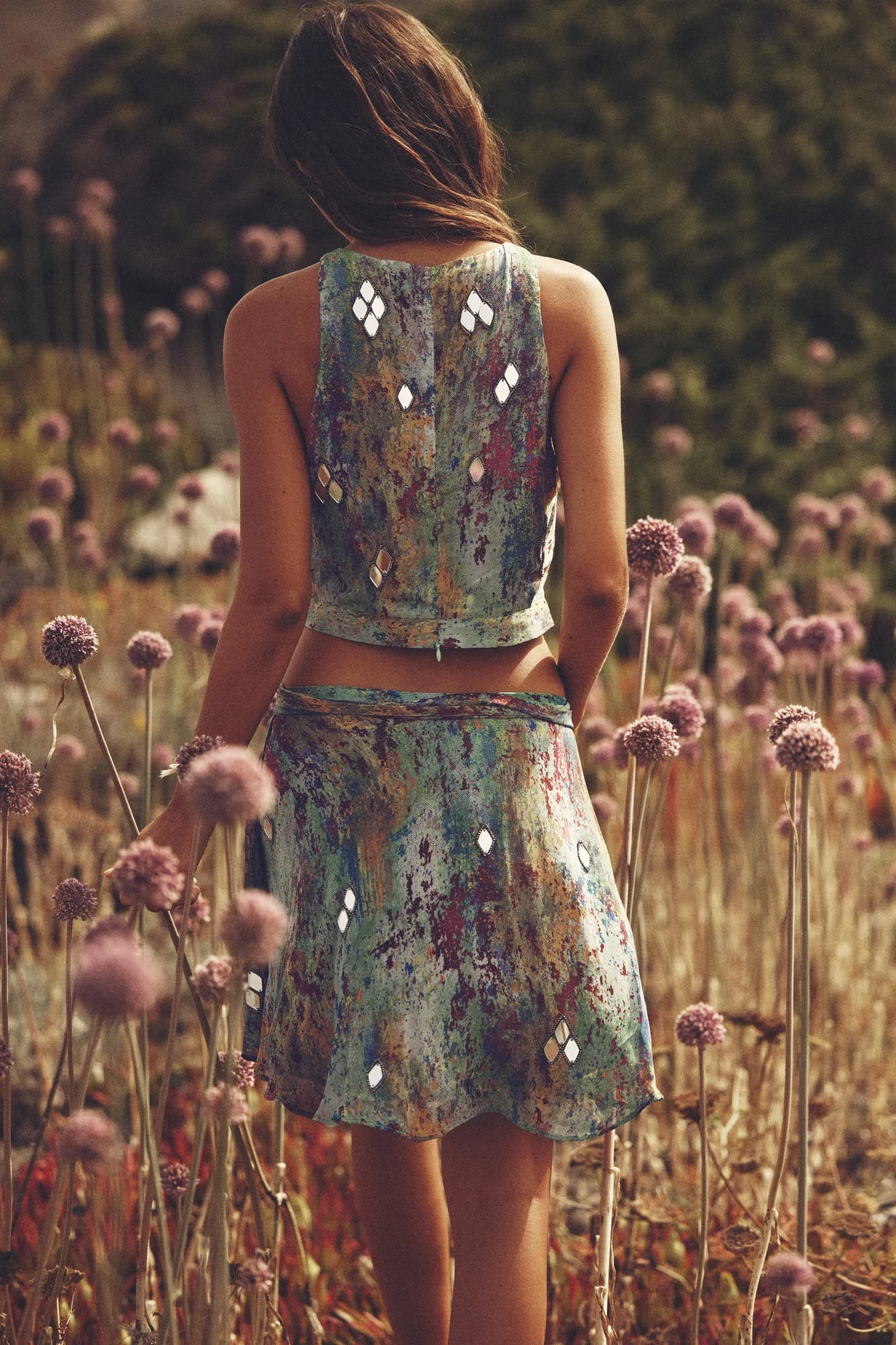 PRINTED SHORT SKIRT, €49.95