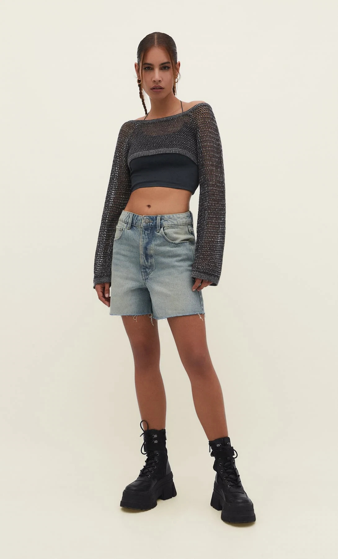 Stradivarius, Relaxed Fit Bermuda Shorts, €19.99