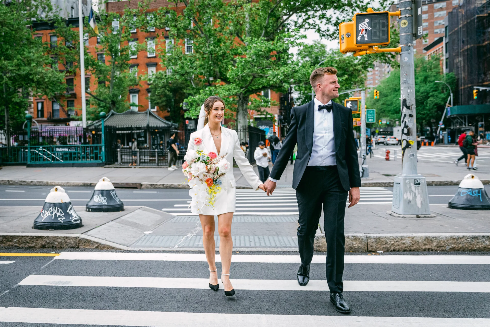 Real Weddings: Ailbhe and Phil elope to New York City