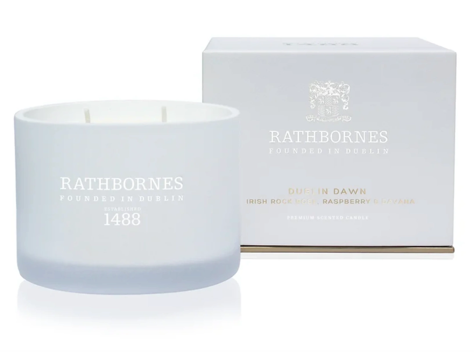 Dublin Dawn Luxury Candle, €75, Rathbornes
