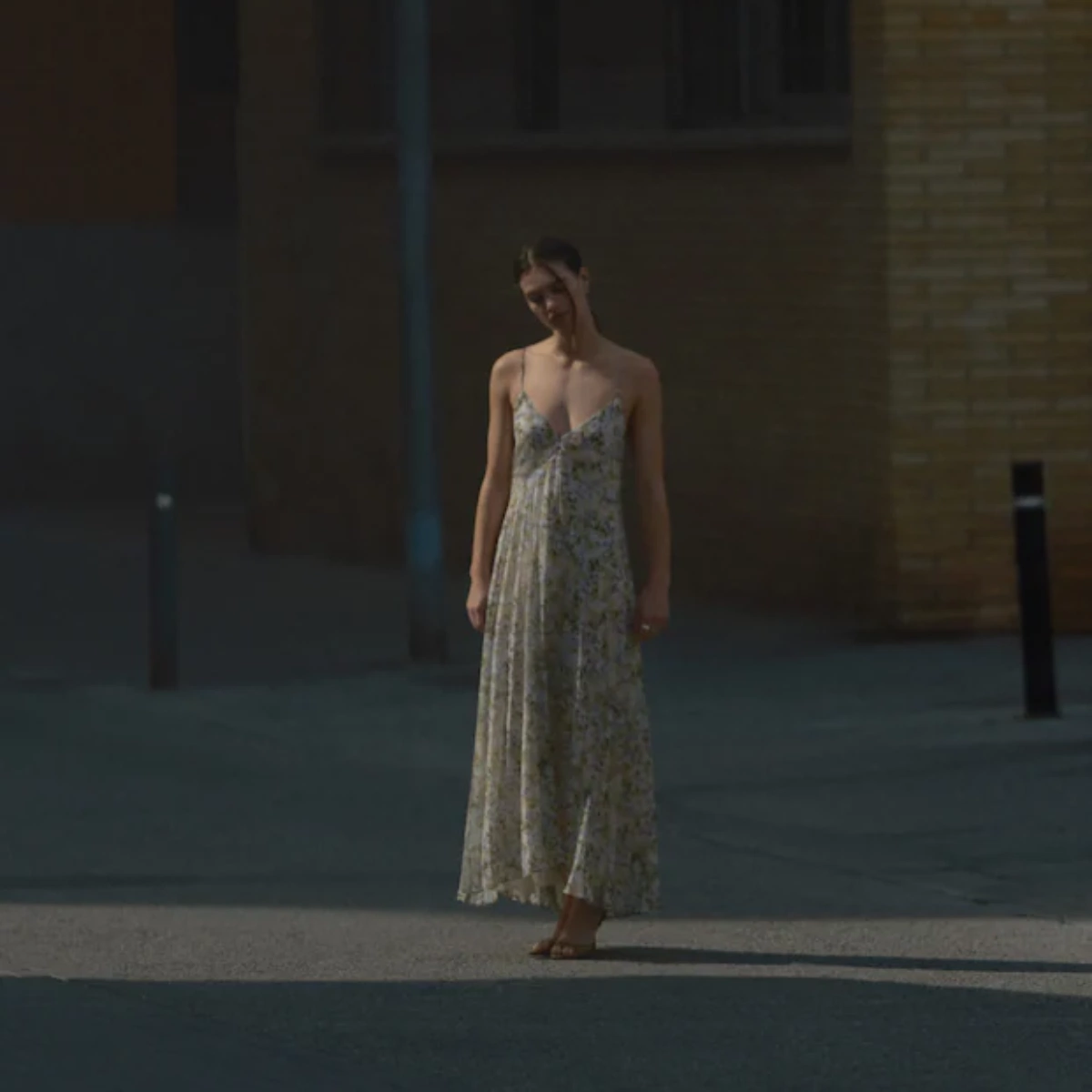 Mango Pleated Floral Dress, €49.99