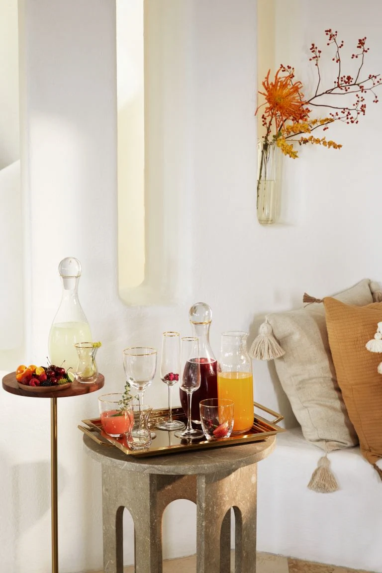 H&M, Clear Glass Carafe, €10