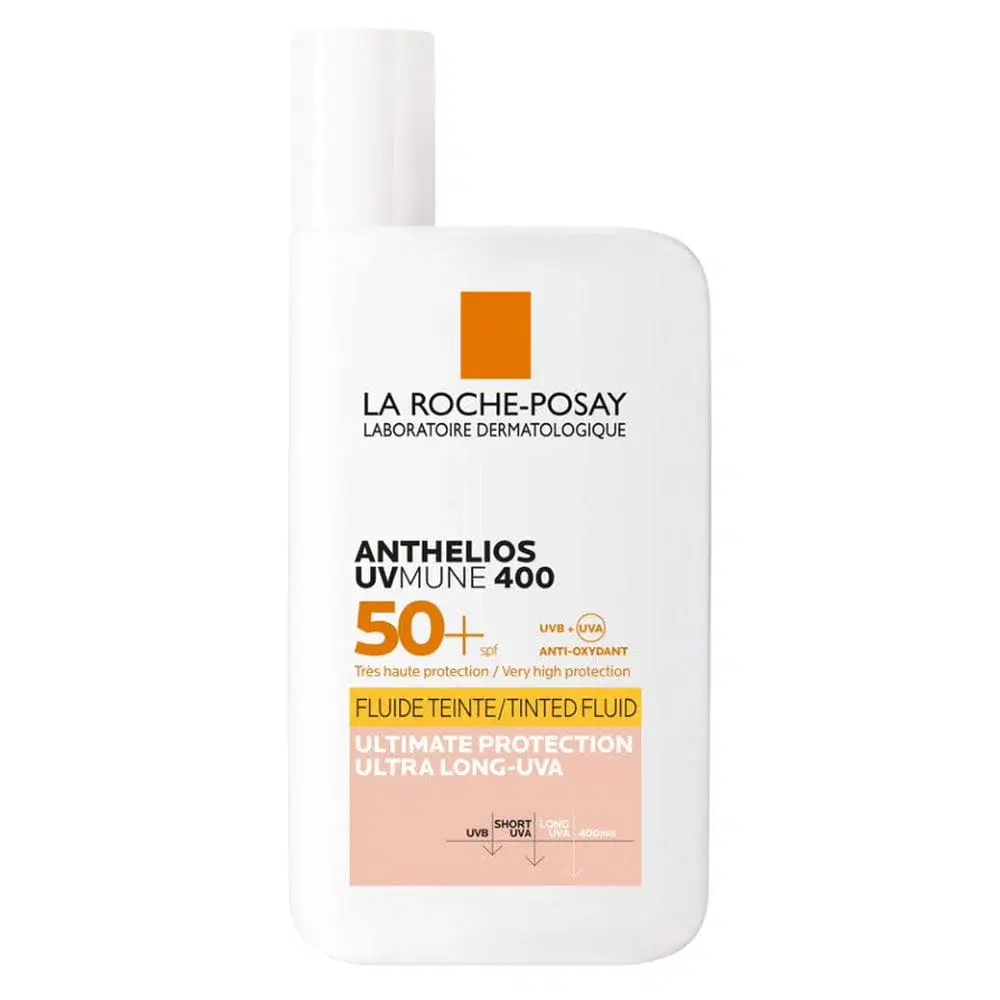 La Roche-Posay Anthelios UVMune 400 Tinted Fluid SPF50 BY LA ROCHE-POSAY, Was €21, Now €16.80