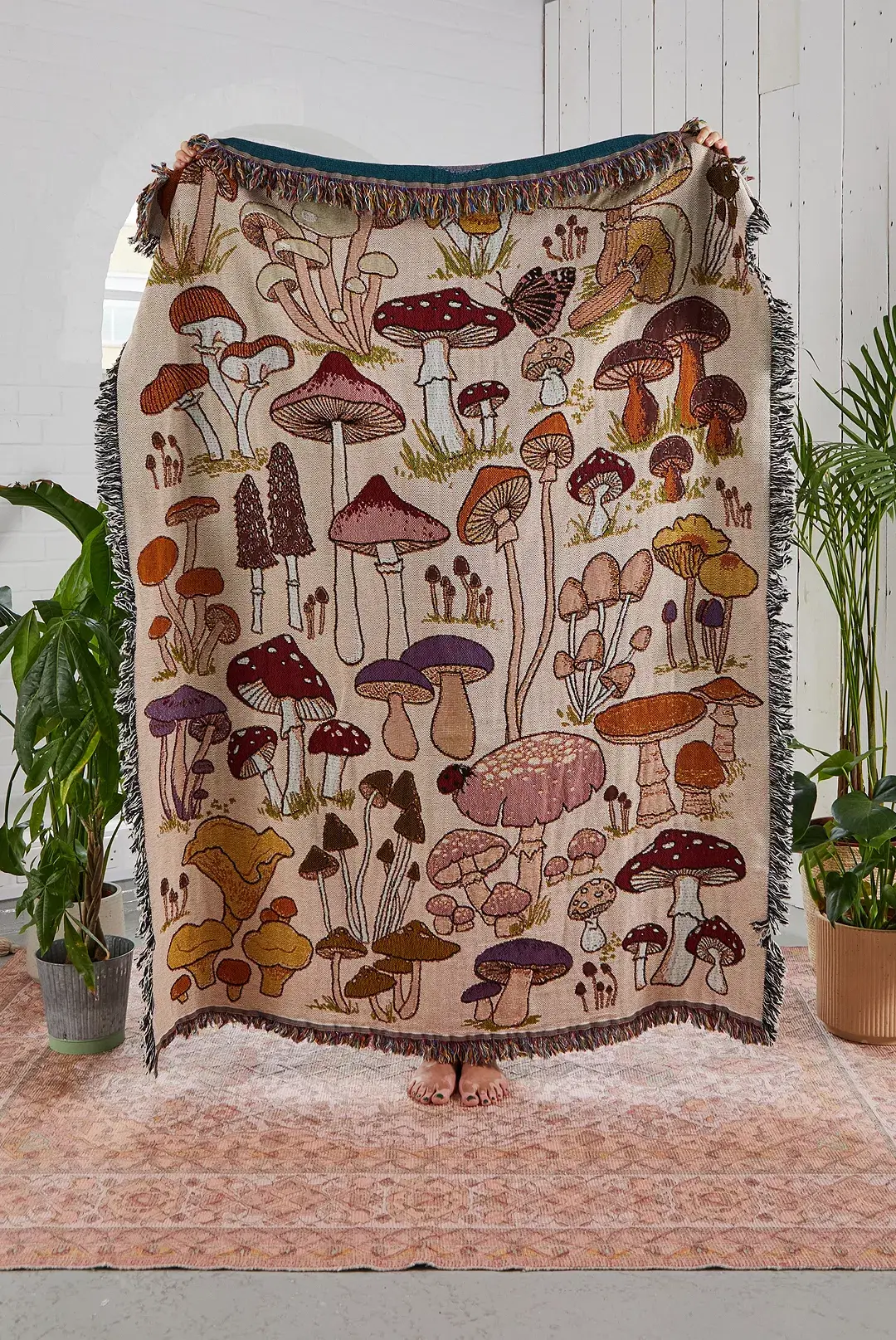 Urban Outfitters, Valley Cruise Fungi Art Throw, €155