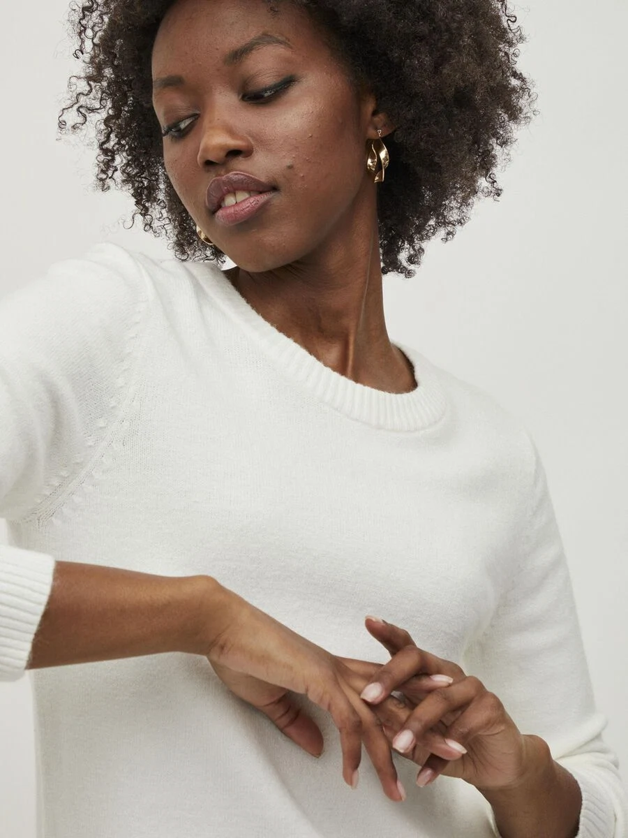 VILA, Round Neck Knitted Pullover, €29.99