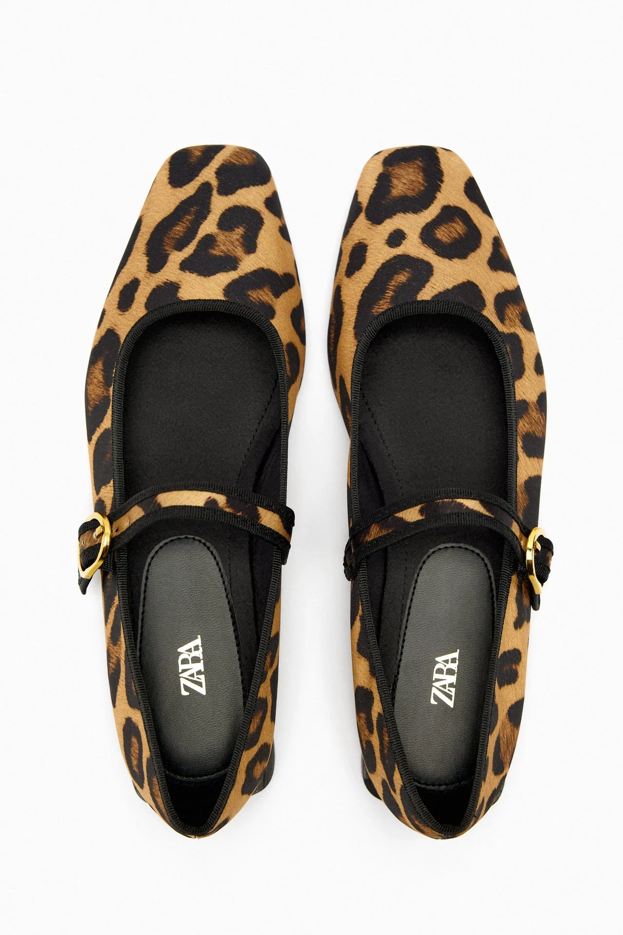ZARA, Animal Print Ballet Flats, €45.95
