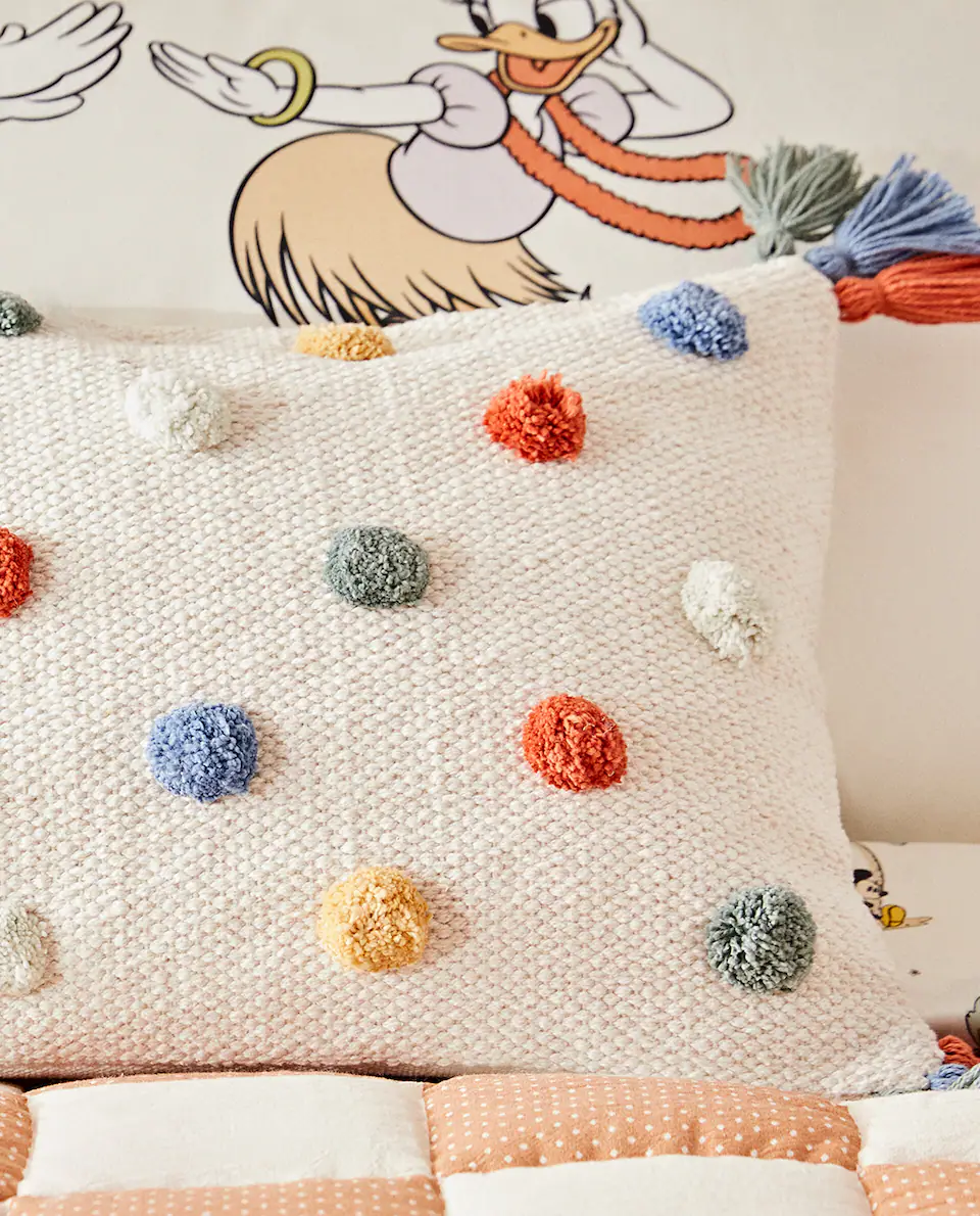 Zara Home, Tassel Cushion Cover, €22.99