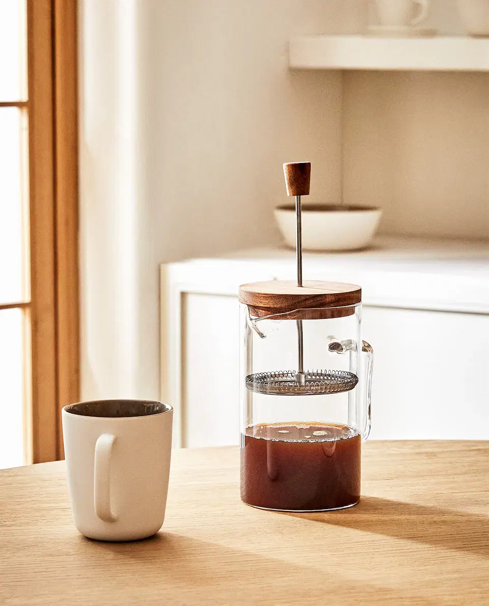 Zara Home, Borosilicate Glass Cafatière, €22.99