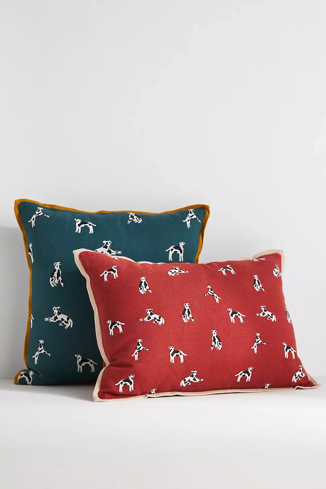 Anthropologie, Monroe Dog Embroidered Cotton Cushion, €80