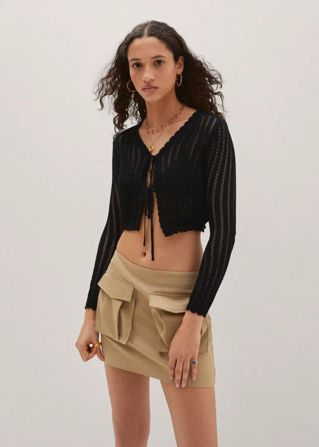 Mango, Openwork Knitted Cardigan, €17.99