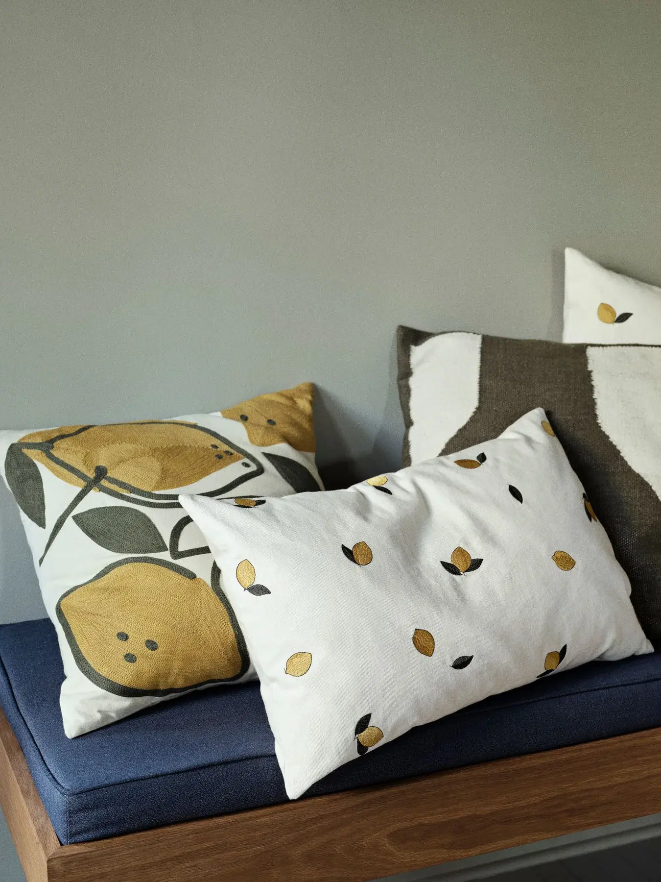 Industry + Co., Lemon Cushion, €85