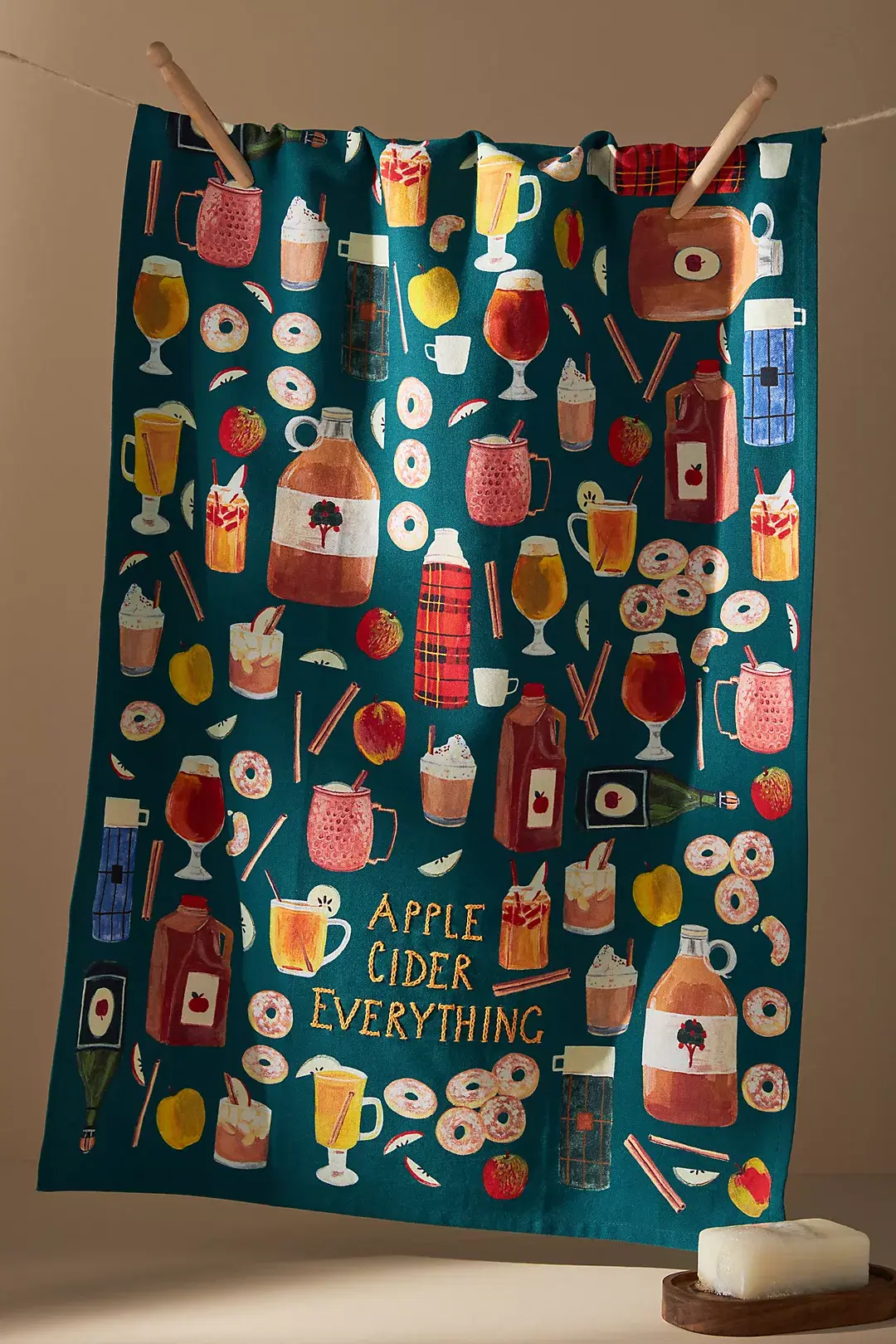Anthropologie, Apple Cider Cotton Tea Towel, €25
