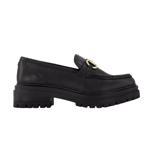 Franks Chunky Snaffle Leather Loafers Black Leather, €77