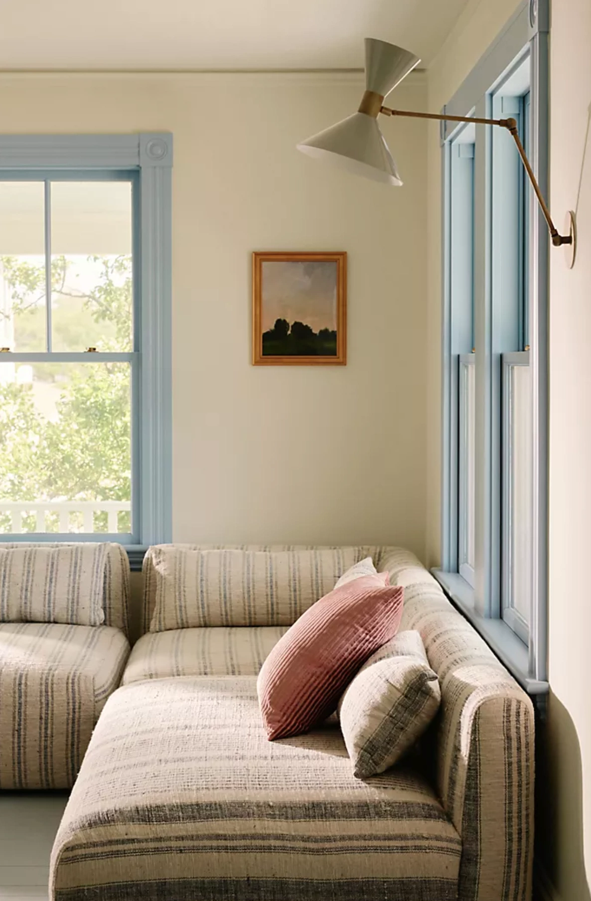 Boro Stripe Kori Modular Corner Chair, €1,065, Anthropologie