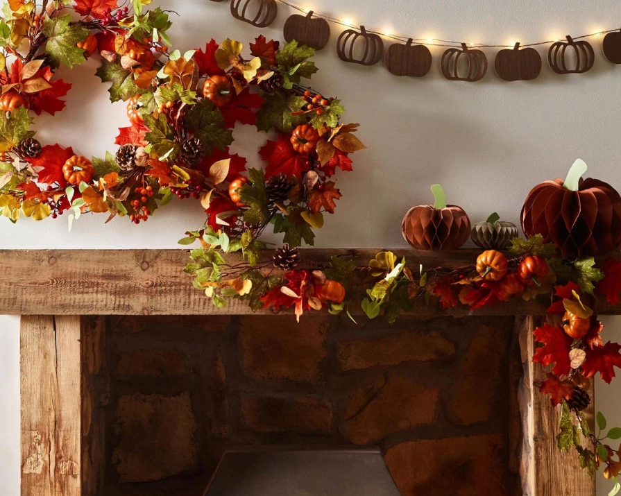 autumnal homeware