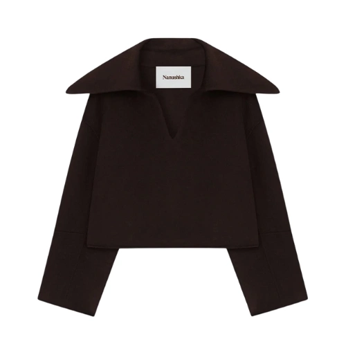 Nanushka Wool & Silk Blend Top, €645