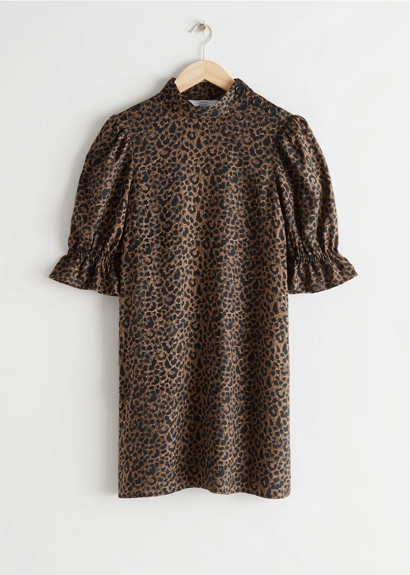 & Other Stories, Puff Sleeve Mini Dress, €55