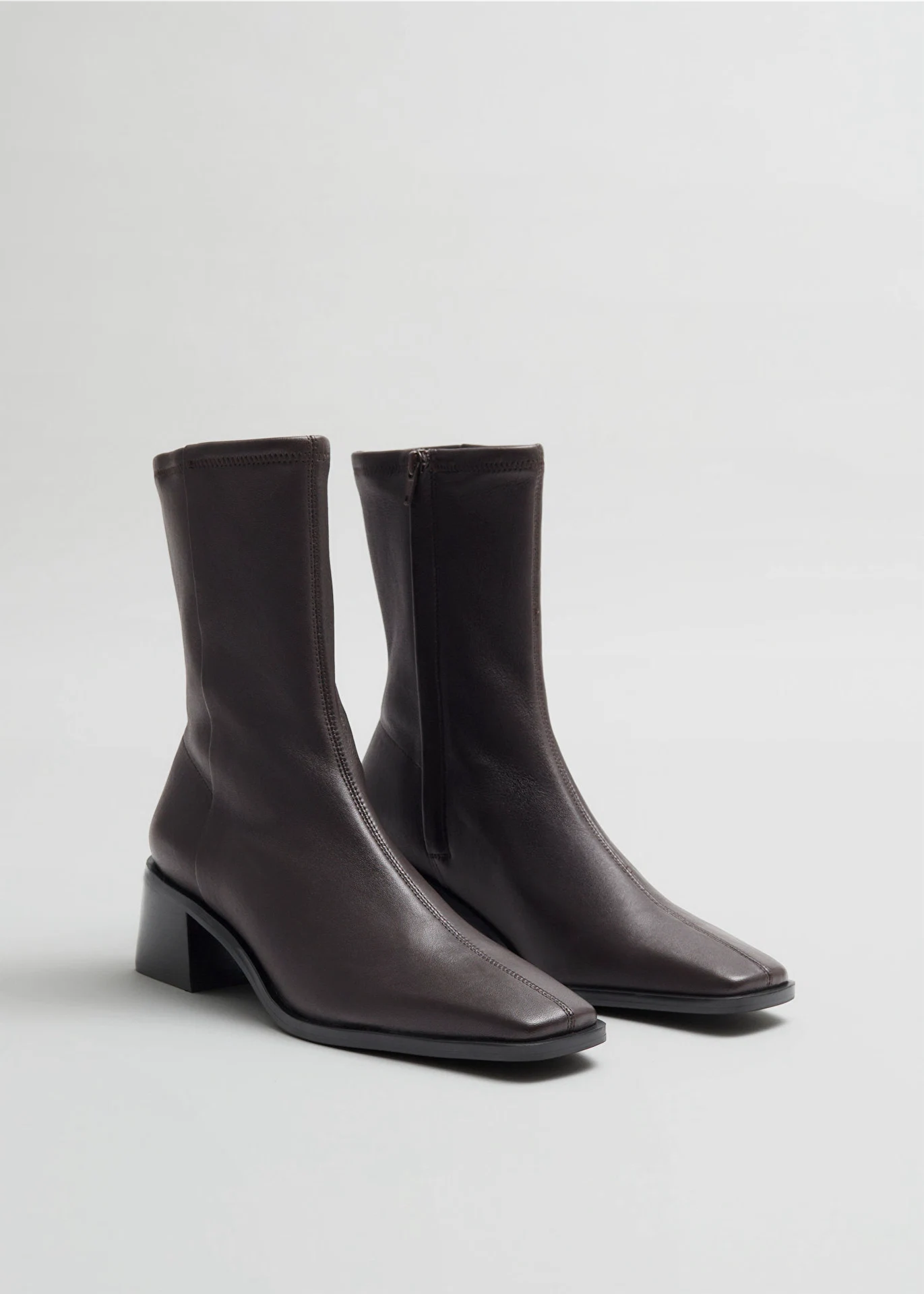 & Other Stories, Leather Sock Boots, €159 