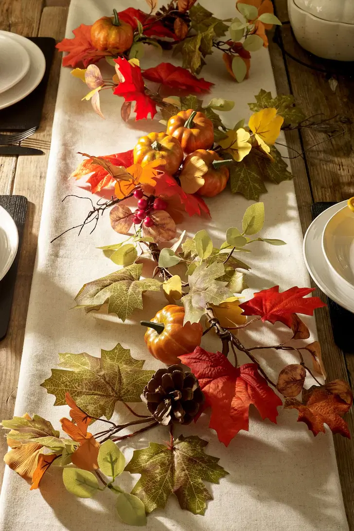Next, Autumnal Orange Pumpkin Garland, €29.31