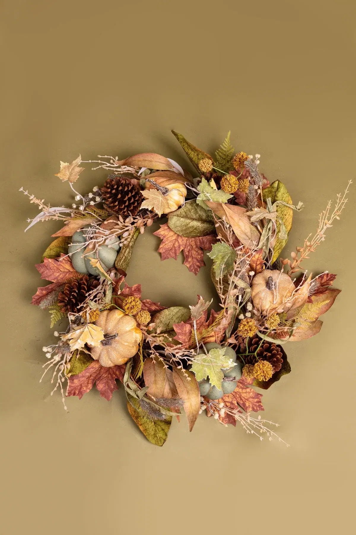 Carraig Donn, Harvest Pumpkin Door Wreath, €99.95