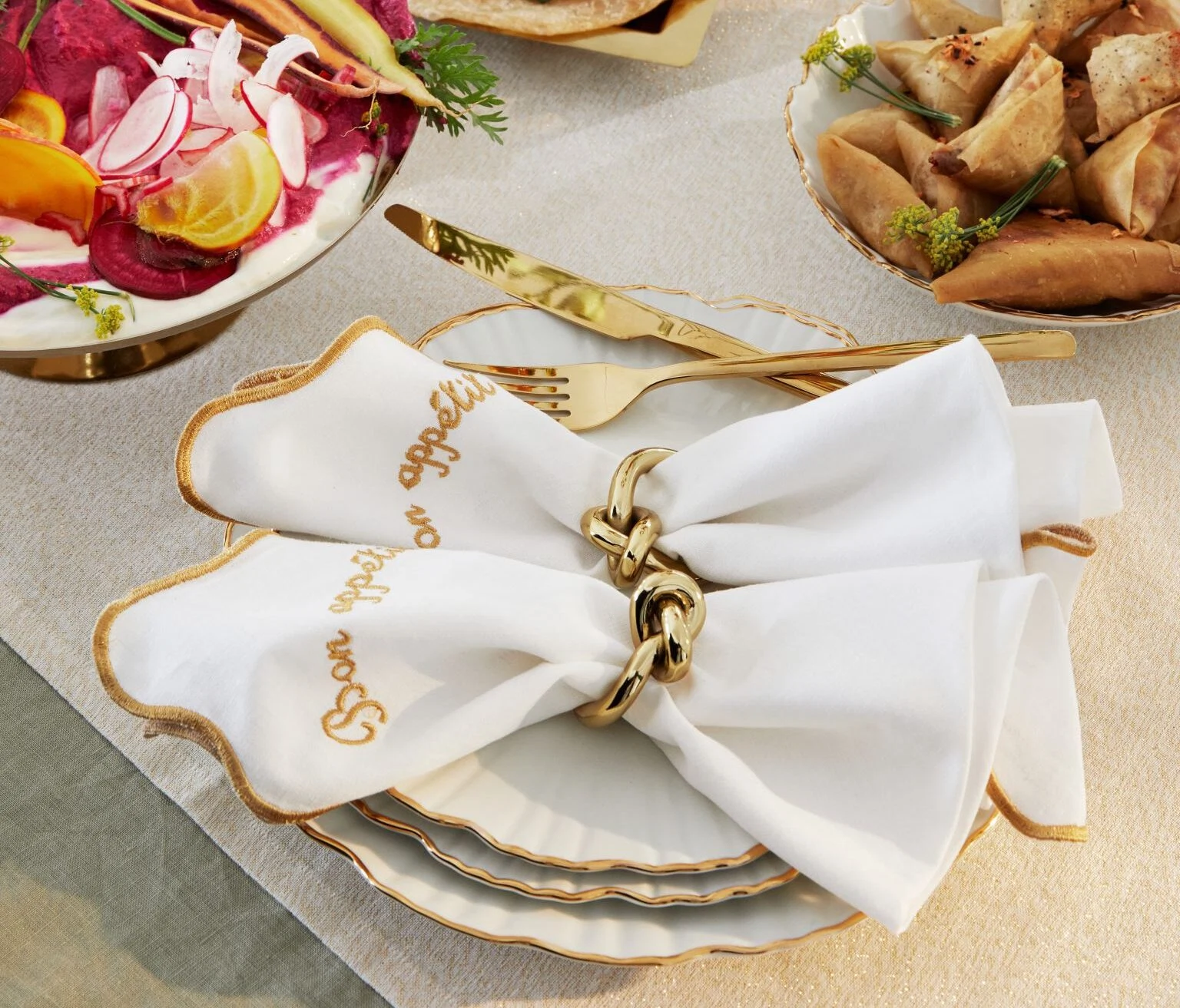 H&M, Linen Blend Napkins, €12.99