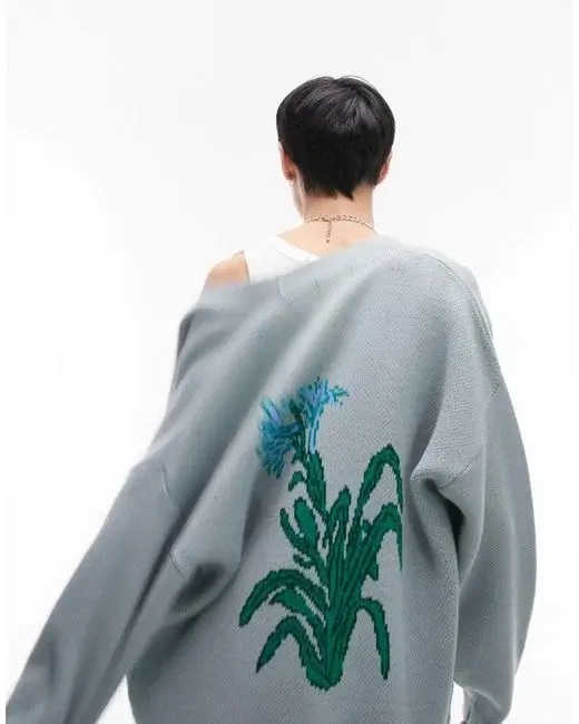 Topman via ASOS, Oversized Cardigan, €50.99