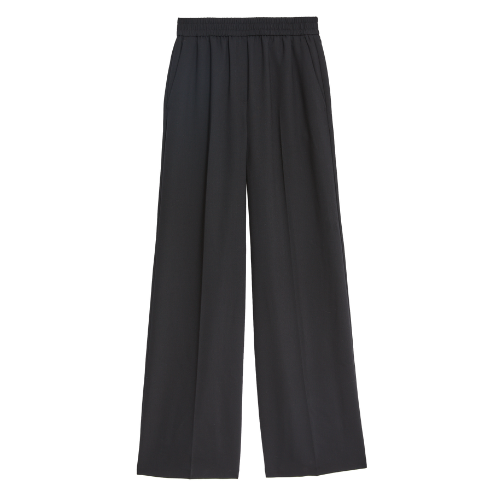 Woven Elasticated Waist Wide Leg Trousers, €55
