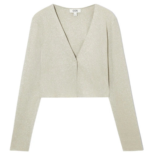 Minimal Cropped V-Neck Cardgian, €69