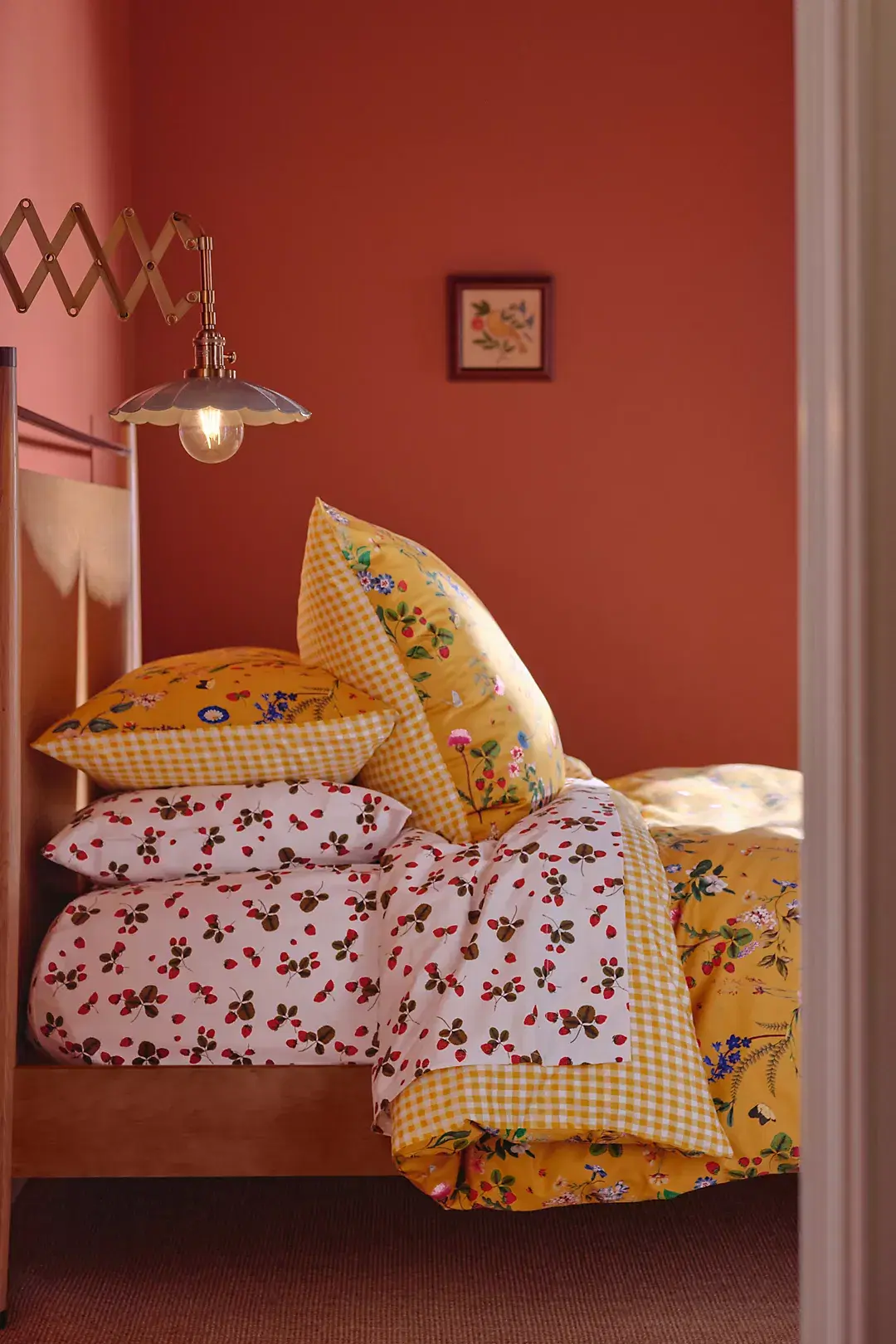 Anthropologie, Maeve Marella Organic Sateen Duvet Cover, €168-€180