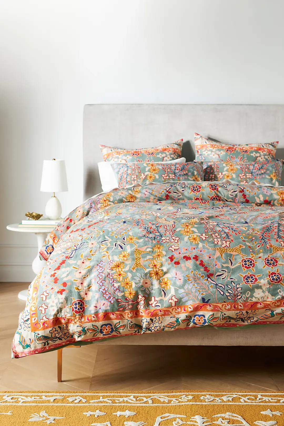 Anthropologie, Lacey Organic Cotton Duvet Cover, €112-€128