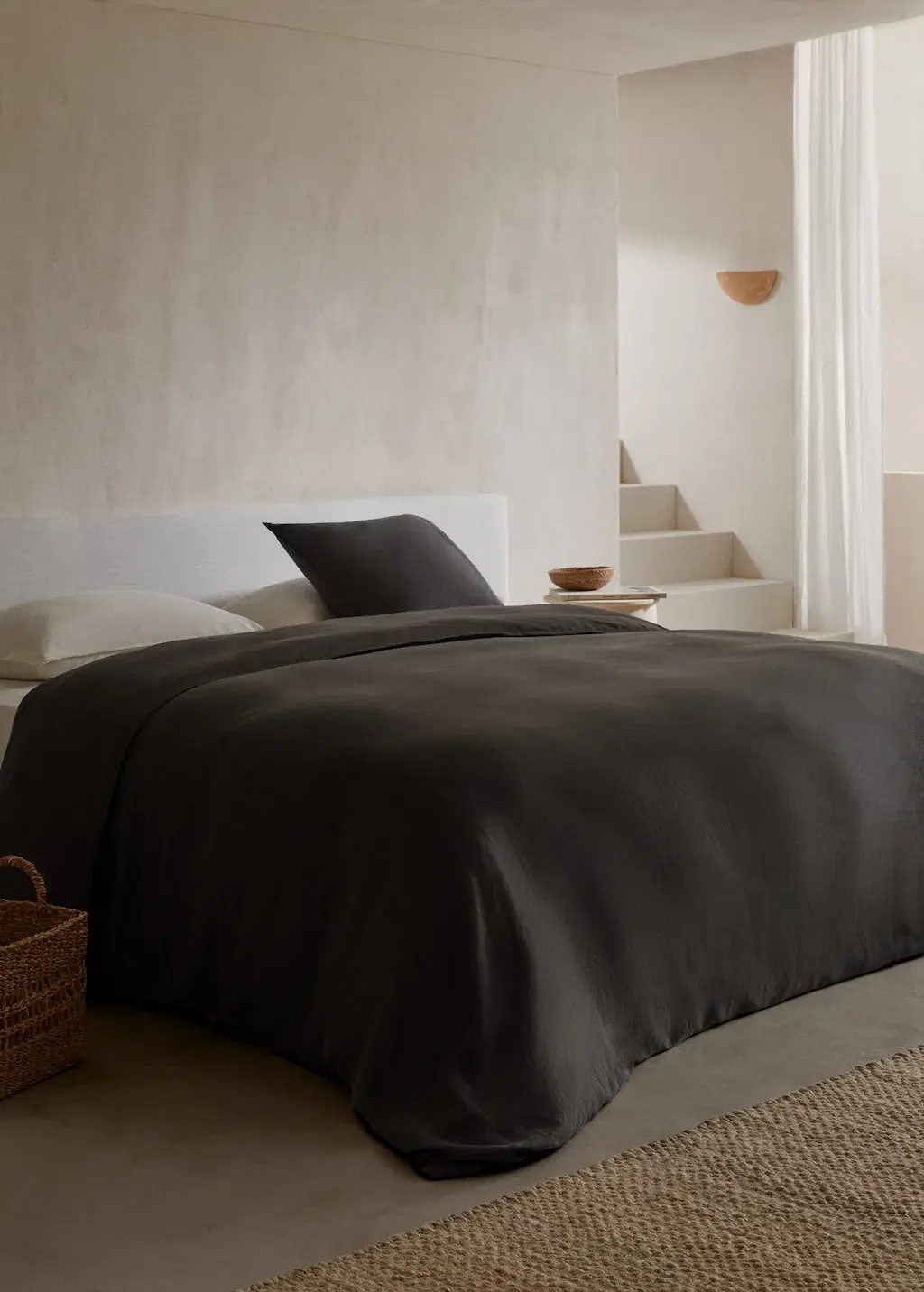 Mango, 100% Linen Duvet Cover, €119.99