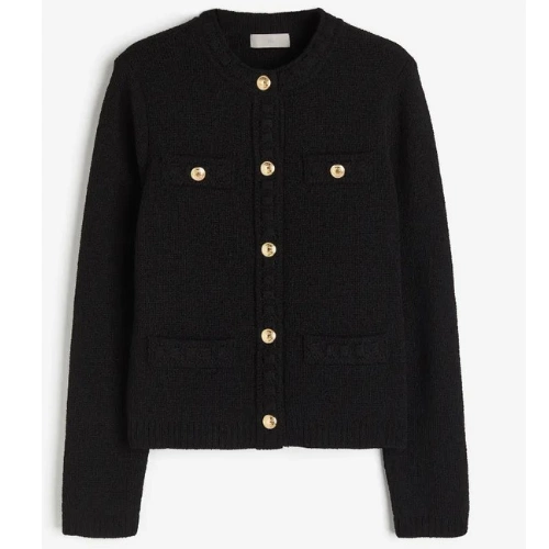 Textured-Knit Cardigan, €54.99