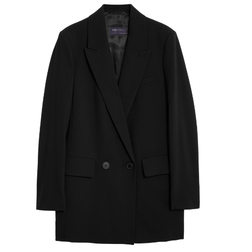 Relaxed Double Breasted Blazer, €95