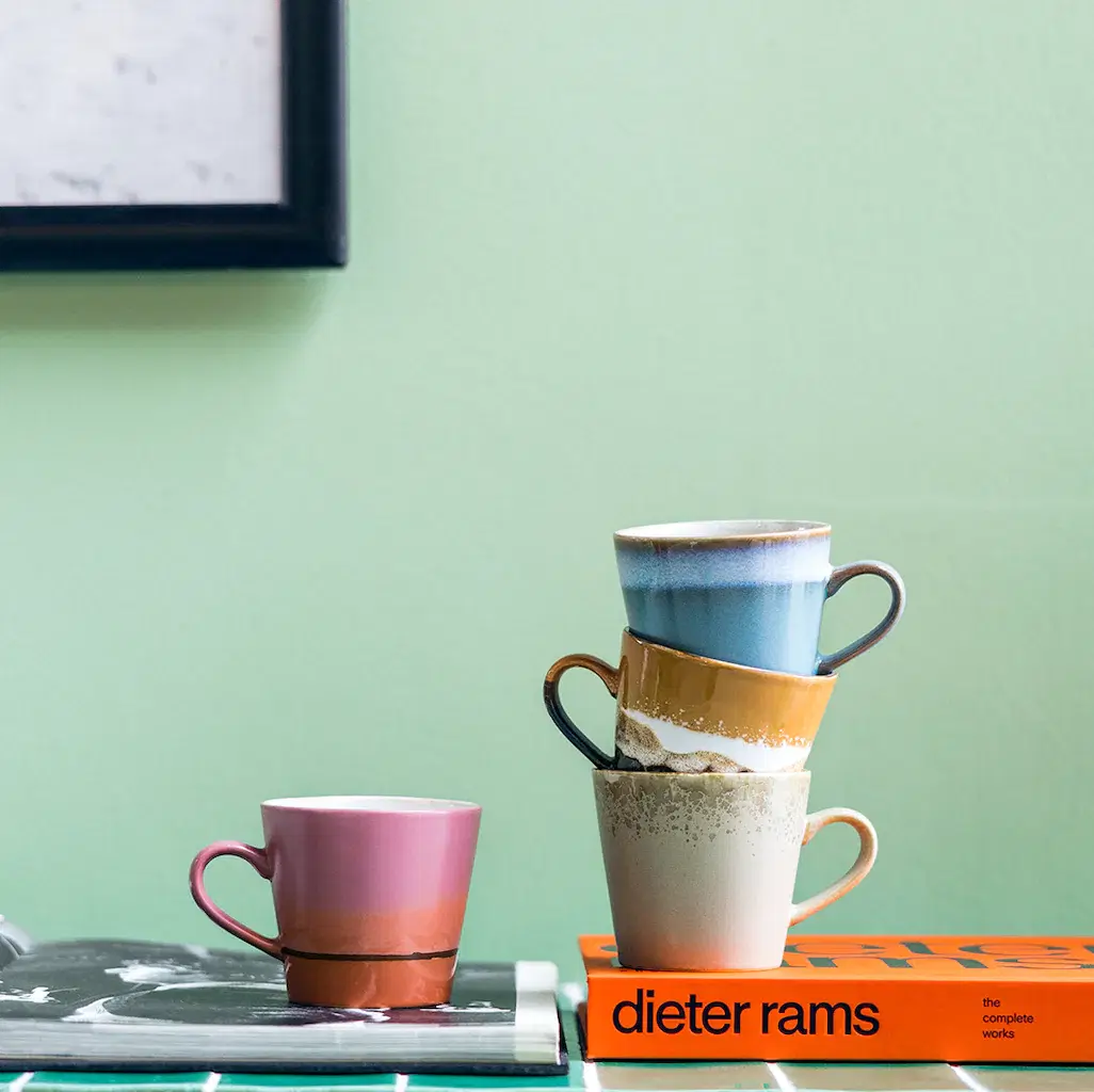 Industry+Co., 70s Ceramics Cappuccino Mug Set, €39.95