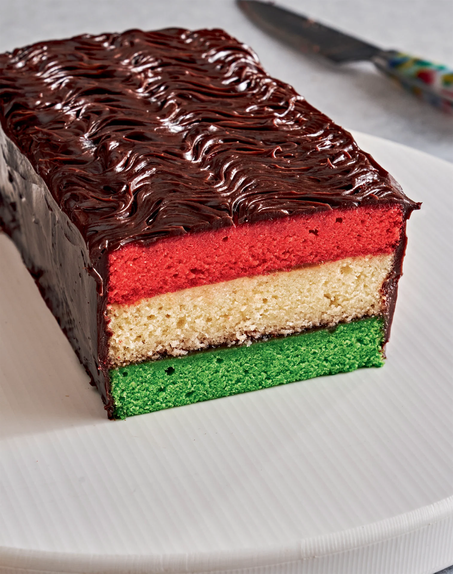 What to bake this weekend: Rainbow cookie loaf cake