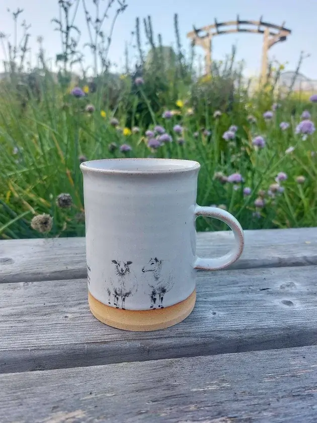 Claire Molloy Ceramics, Sheep Mug, €21