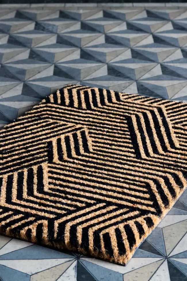 Rockett St George, Modern Geometric Doormat, €24