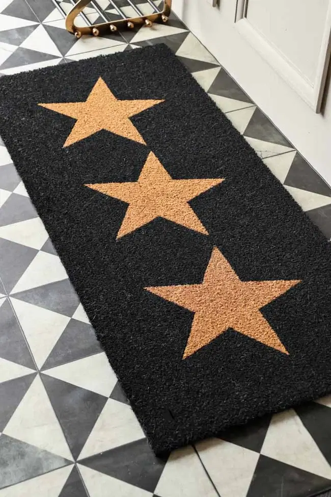 Rockett St George, Triple Star Double Doormat, €45