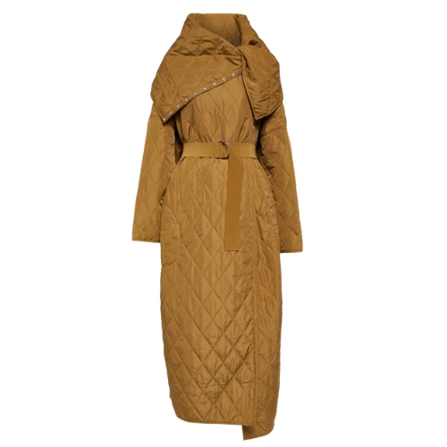 Norma Kamali Oversized Quilted Coat, €356