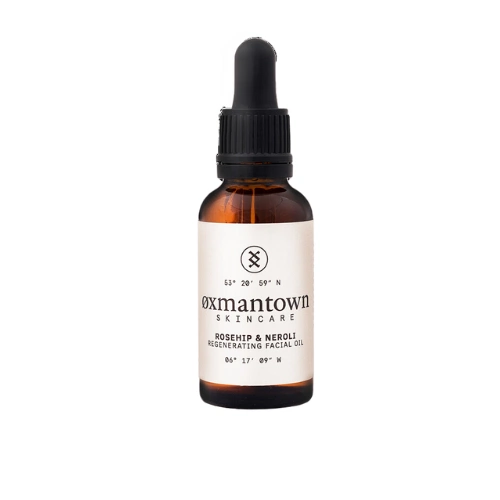 Oxmantown Regenerating Facial Oil in Rosehip & Neroli, €32.95