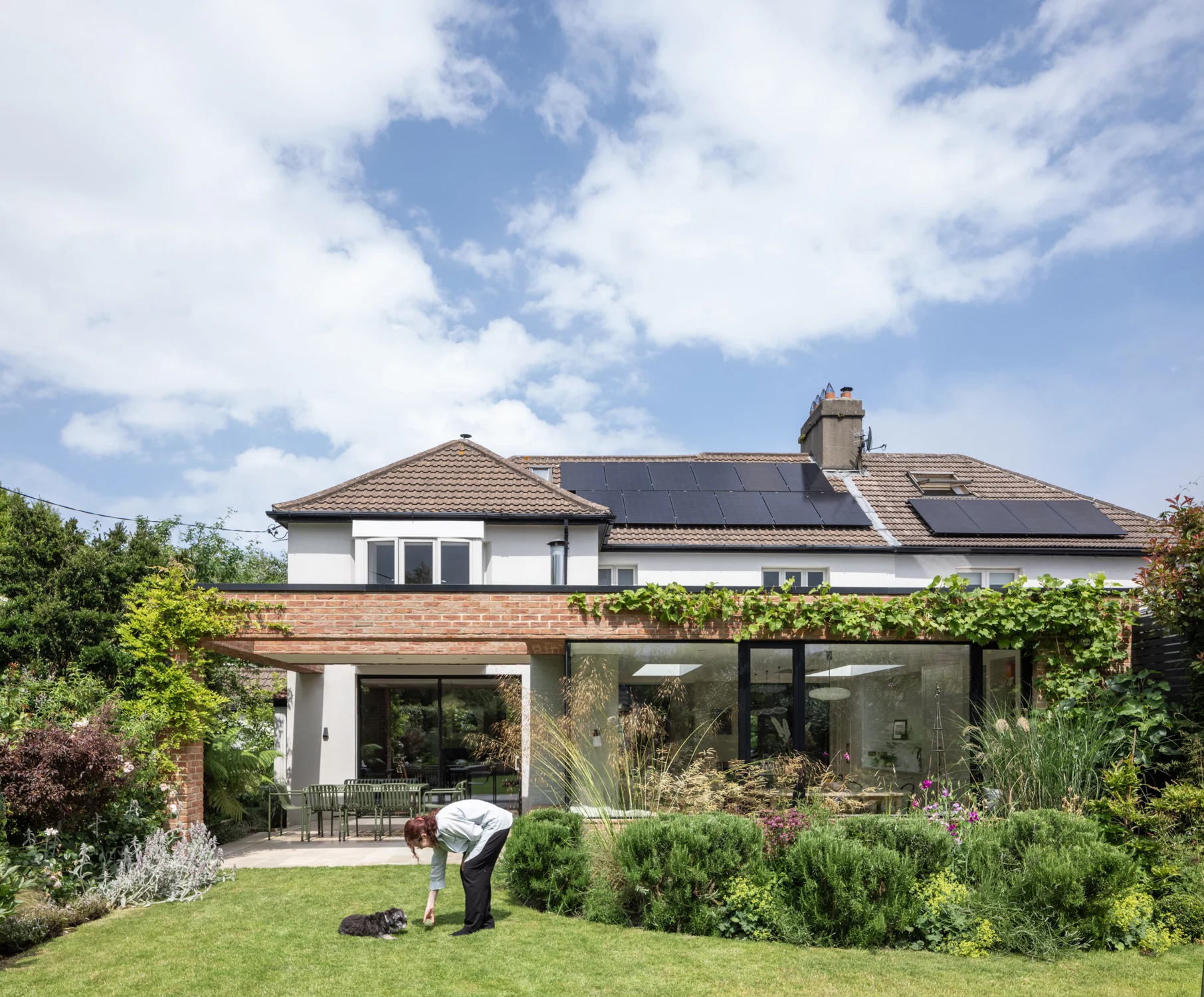 A covered outdoor space is the surprising highlight of this Dublin extension A covered outdoor space is the surprising highlight of this Dublin extension