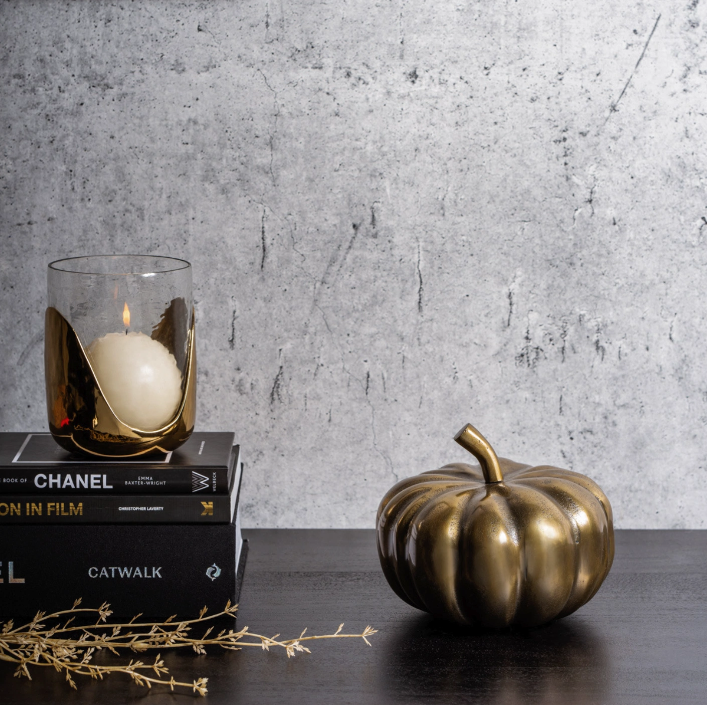 Harvest Pumpkin in Gold, €29.95, Meadows & Byrne