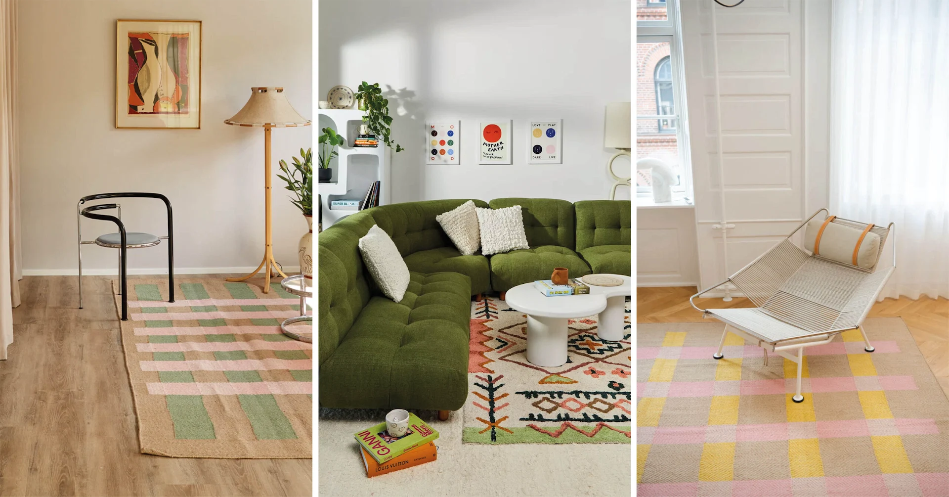 Cosy up your home with one of these colourful rugs