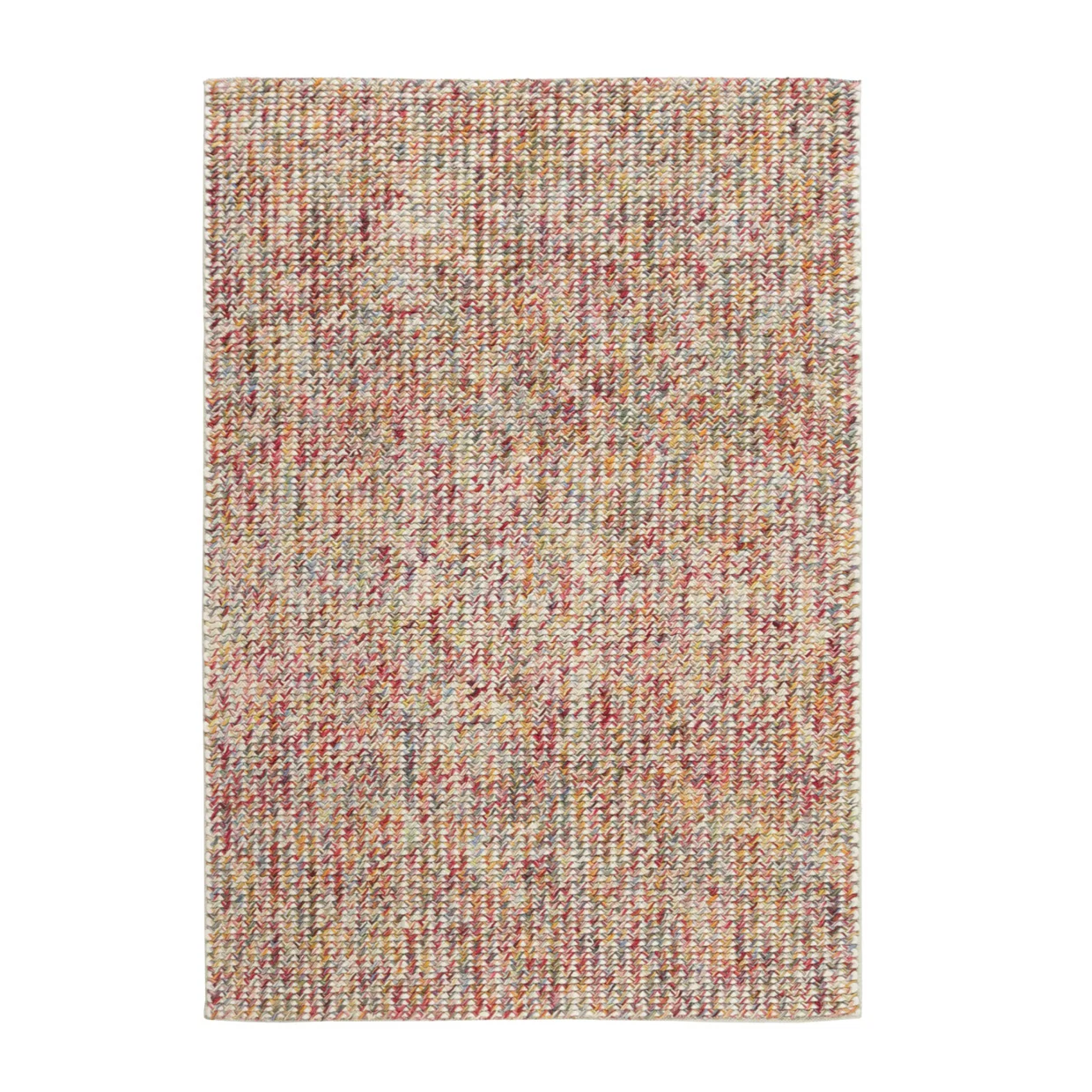 Plait Multicolour, €660, Rugs.ie 