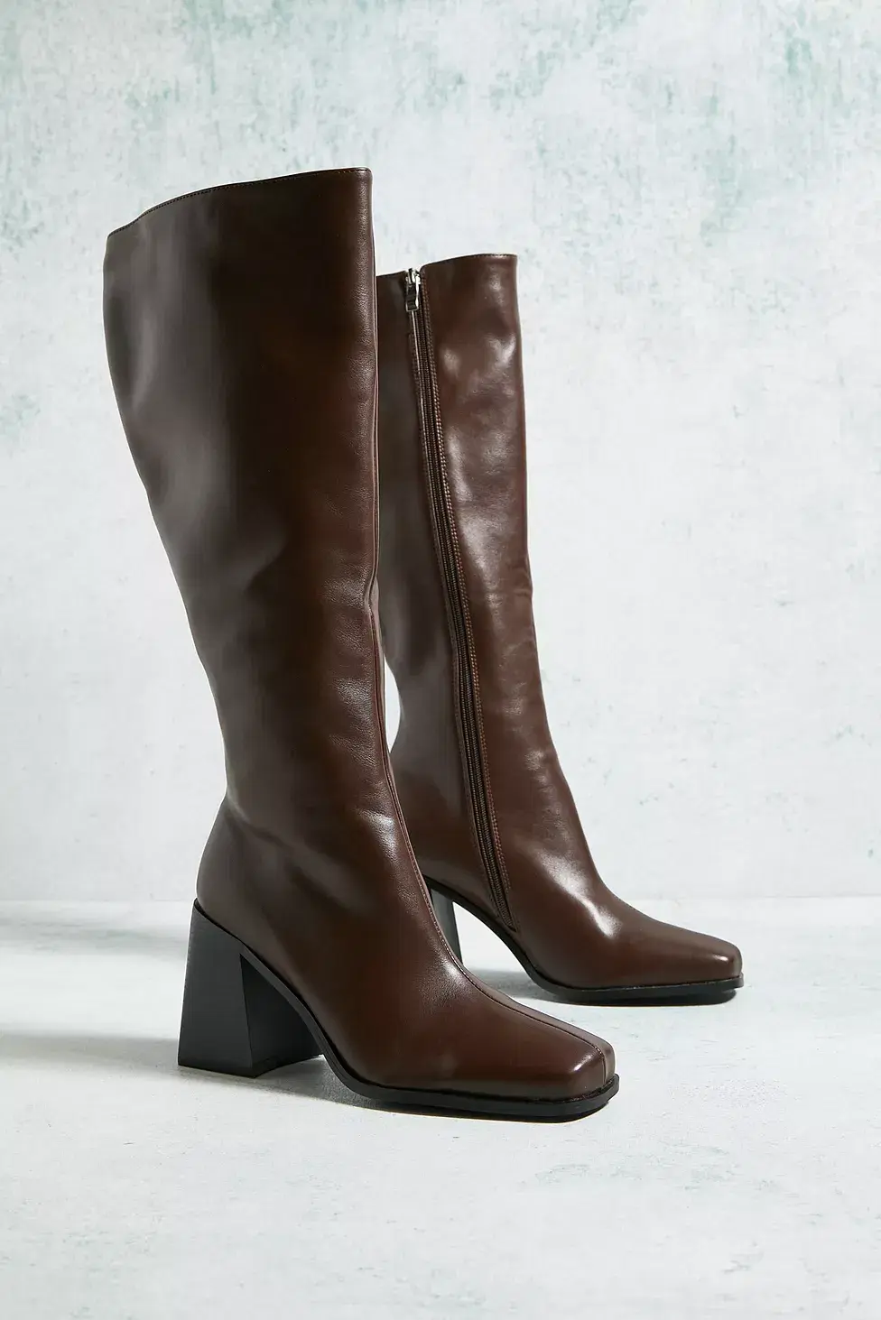 Urban Outfitters Brown Renzo Knee High Boots, €75