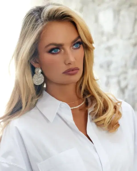 Crystals & Co. White Diamond Double Drop Earrings, €75