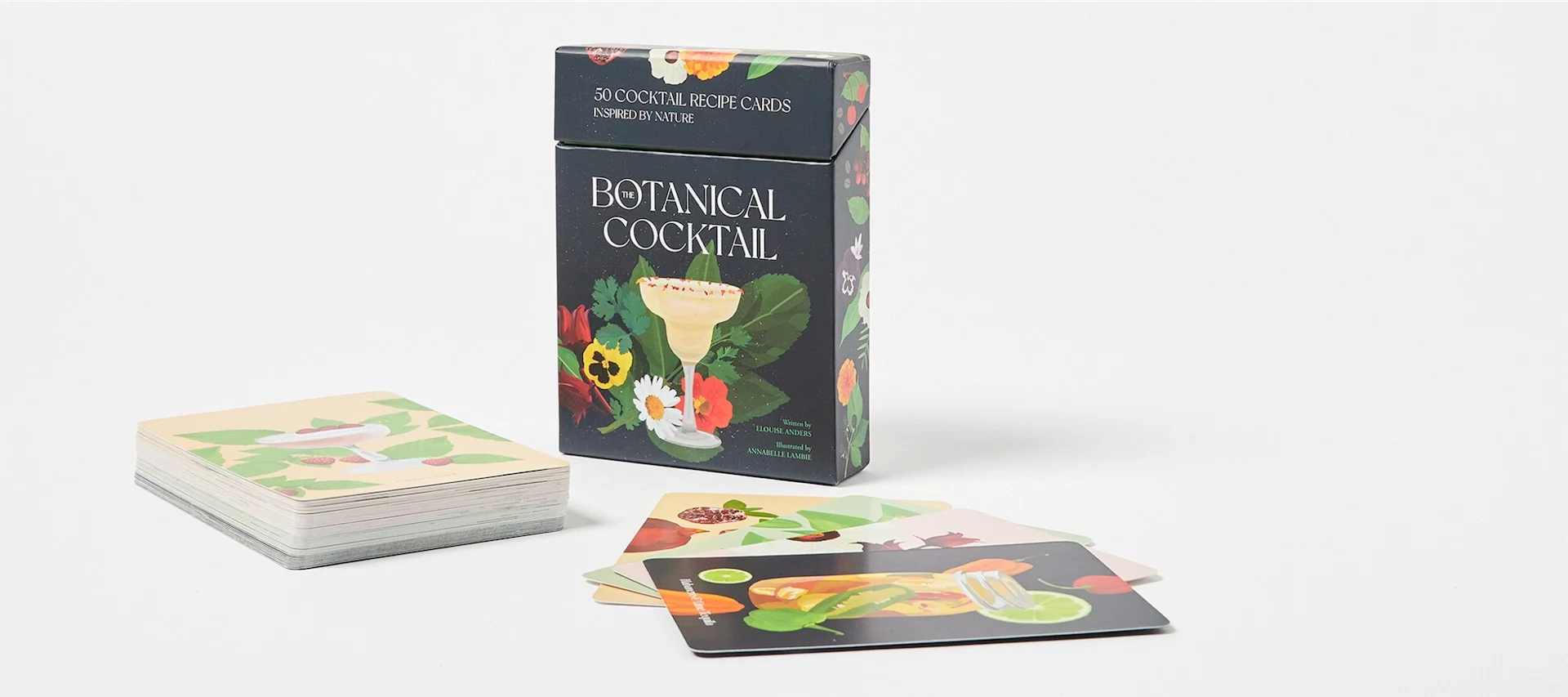 Oliver Bonas Botanical Cocktails Recipe Cards, €20.50