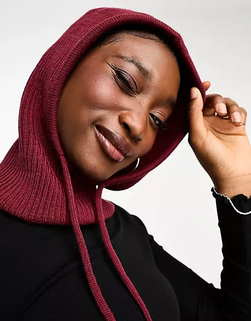 Monki Knitted Balaclava, €26.99