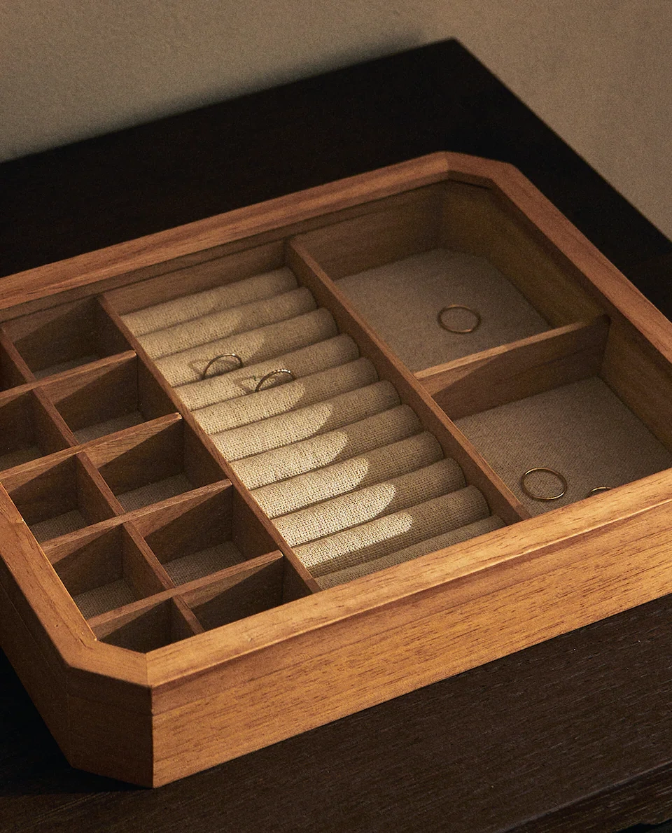 Zara Wooden Jewellery Box, €59.99